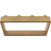 Boss & Wessing BWS Sensa Opbouwnis 60x30x8cm Geborsteld Brons PVD