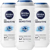Nivea 3x Shampoo & Douchegel 3in1 Sensitive 250 Ml
