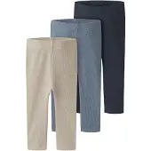 Name it Leggings beige / blauw