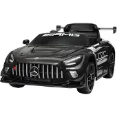 AIYAPLAY Electric Ride-on Car-Kunststof, Metaal-115L x 66B x 44H cm-Zwart