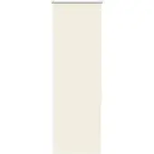 vidaXL Verduisteringsgordijn, crèmekleurig, 60x130 cm, stofbreedte 55,7 cm