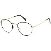 David Beckham DB 1152 51/21/150 Zwart goud Metalen monturen MAN DB 1152