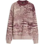 BOSS Relaxed-fit trui met jacquardpatroon