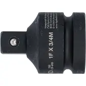 Bgs Kracht dopsleuteladapter 1 - buitenvierkant 3/4