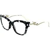 Karl Lagerfeld KL6191 52/19/140 Marmer zwart Acetaat DAMES KL6191