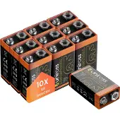 Uniross Industrial Alkaline 9V 10 pack
