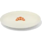 HEMA Sieradenschaaltje 13.4x13.4x1.7cm croissant (gebroken wit)