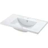 AEA Keramische wastafel, wasbak, inzetbak, kom, witte wasbak, wastafels, badkamer