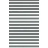 vidaXL Dubbele rolgordijn, donkergrijs, 145x200 cm, stofbreedte 140,9 cm, polyester