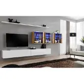 AEA Wand Komplett Möbel Wohnwand Modern Wohnzimmermöbel TV-Ständer Design
