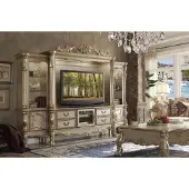 AEA TV Wand Holz Stil Barock Regal Wohnzimmer Möbel Schrank Klassische Wohnwand