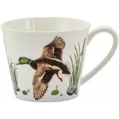 Marco polo Grote Porseleinen Mok met Eendenprint - 400 ml