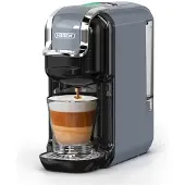 HiBREW 5-in-1 Koffiecupmachine – Meerdere Capsules – Heet/Koud – 19Bar – 1450W – Grijs