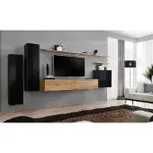 AEA Komplette 7tlg Wandschrank Wohnwand Wohnzimmer Luxus Einrichtung Moderne Möbel