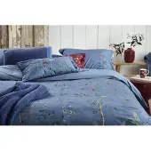 Pip studio Dekbedovertrek Rosa Rani Donkerblauw 200x200/220 cm