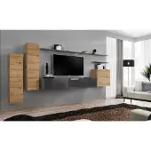 AEA Designer Wohnzimmer Komplett Wohnwand Regale Luxus Wandschrank