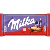 Milka Chocolade Reep LU - Doos 18 x 87g - Chocoladerepen en Tabletten - Voorraad - Verjaardag Cadeau Vrouw of Man - Geschenkset voor Man en Vrouw
