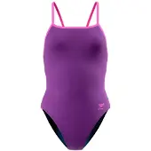 Speedo Solid Triback Swimsuit Paars 34 Vrouw