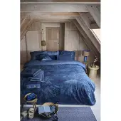 Pip studio Dekbedovertrek Sundara Wood Donkerblauw 200x200/220 cm