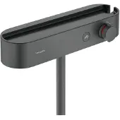 Hansgrohe ShowerTablet Select - Thermostatische douchekraan, geborsteld zwart chroom 24360340