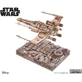 Ugears 3D Modelbouw - Luke Skywalker's X-Wing Starfighter - Star Wars - Mechanisch Bouwpakket Hout - Educatief Speelgoed
