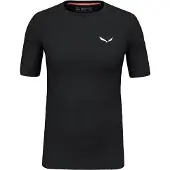 Salewa - Cristallo Warm AMR Tee - Merino-ondergoed 50 - L, zwart
