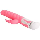 Pretty Love Steven - Tarzanvibrator - 16 Standen - Roze/Wit