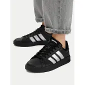 Adidas Sneakers 'GRAND COURT 3.0' zwart / zilver