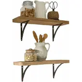 Loberon Wandplank set van 2 Thalindria
