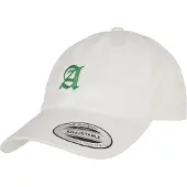 Urban Classics Pet 'Letter' grasgroen / wit