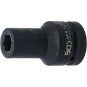 Bgs Kraft-Steckschlüssel-Einsatz Sechskant tief Aandrijving binnen vierkant 25 mm (1") SW 17 mm - 5500-17