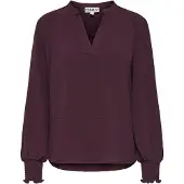 ONLY Blouse 'ONLMette' chocoladebruin