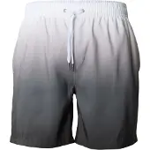 Urban Classics Zwembroek - Gradient Swim Shorts - S tot 3XL - voor Mannen - grijs - Maat M
