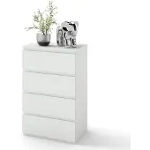 Sonstiges Commode, wit, 4 lades, 60x40x98 cm