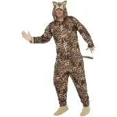 Smiffys Luipaard onesie - Maat M