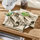 Loberon Servet set van 4 Marrowby