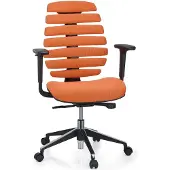 Hjh OFFICE ERGO LINE II - Professionele bureaustoel Oranje