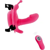 Baile Ultra Passionate - Voorbindvibrator met Afstandsbediening - Roze