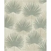 Dutch Wallcoverings Odyssee blad beige/groen L933-04
