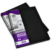 Daler Rowney Daler-Rowney Simply Wirebound Sketchbook A4 - 5 Pack