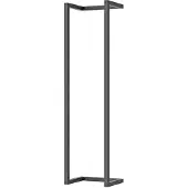 FortiFura Calvi Handdoekrek - 95x25x20cm - PVD - geborsteld gunmetal (antraciet) 33768-96849