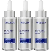 Weleda 3x Blauwe Gentiaan & Edelweiss Anti-pigment Brightening Serum 30 Ml