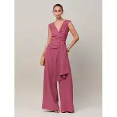 SAVEL Jumpsuit 'Audrey' magenta