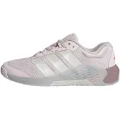 Adidas Sportschoen 'Dropset 4 Power' lichtgrijs / oranje / rosa