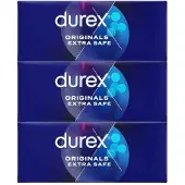 Durex 3x Condooms Originals Extra Safe 144 stuks
