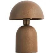 Leitmotiv Boaz LED Tafellamp | 1x E27 25W | Mocha brown
