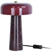 Leitmotiv Lazio Cone Large LED Tafellamp | 2x G9 9W | Burgundy red
