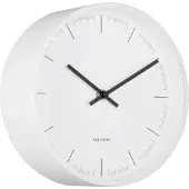 Karlsson Odense Deep Wandklok | Ø21.5cm | Wit