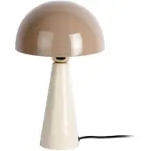 Leitmotiv Prague LED Tafellamp | 1x E27 25W | Off white/mocha brown