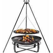 Cookking Schwenkgrill Set Viking 2, inclusief vuurschaal, driepoot en grillrooster